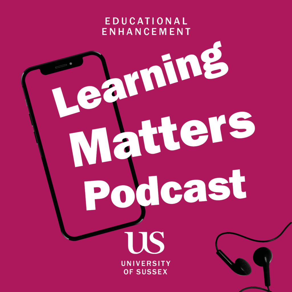 This image has an empty alt attribute; its file name is Learning-Matters-Podcast-1024x1024.png